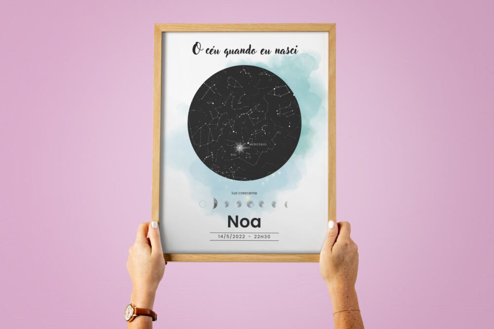 Impressão personalizada - O céu quando eu nasci - Image 4