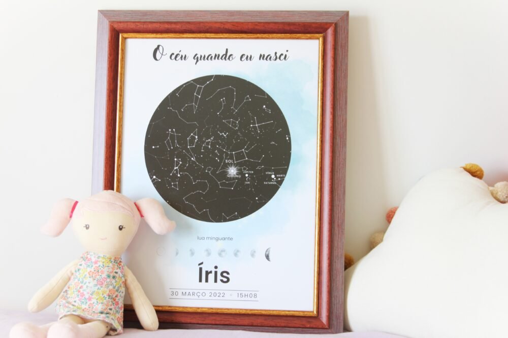 Impressão personalizada - O céu quando eu nasci - Image 3